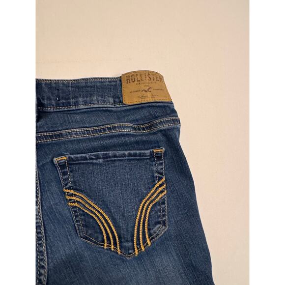 Hollister Women's Skinny Jeans Distressed Size 5S 27.5" Inseam Denim Stretch - Picture 5 of 6